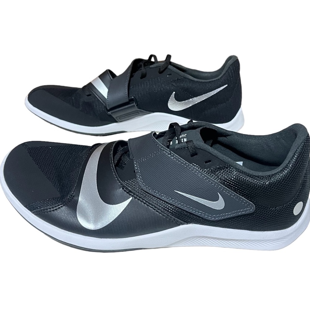 [DR2756-001] Nike Men’s Zoom Rival Jump Black/White Track & Field Shoes Sz 10.5
